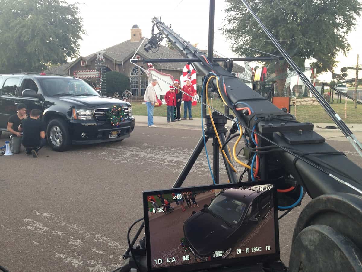 Great Christmas Light Fight - Jib Andrews TX